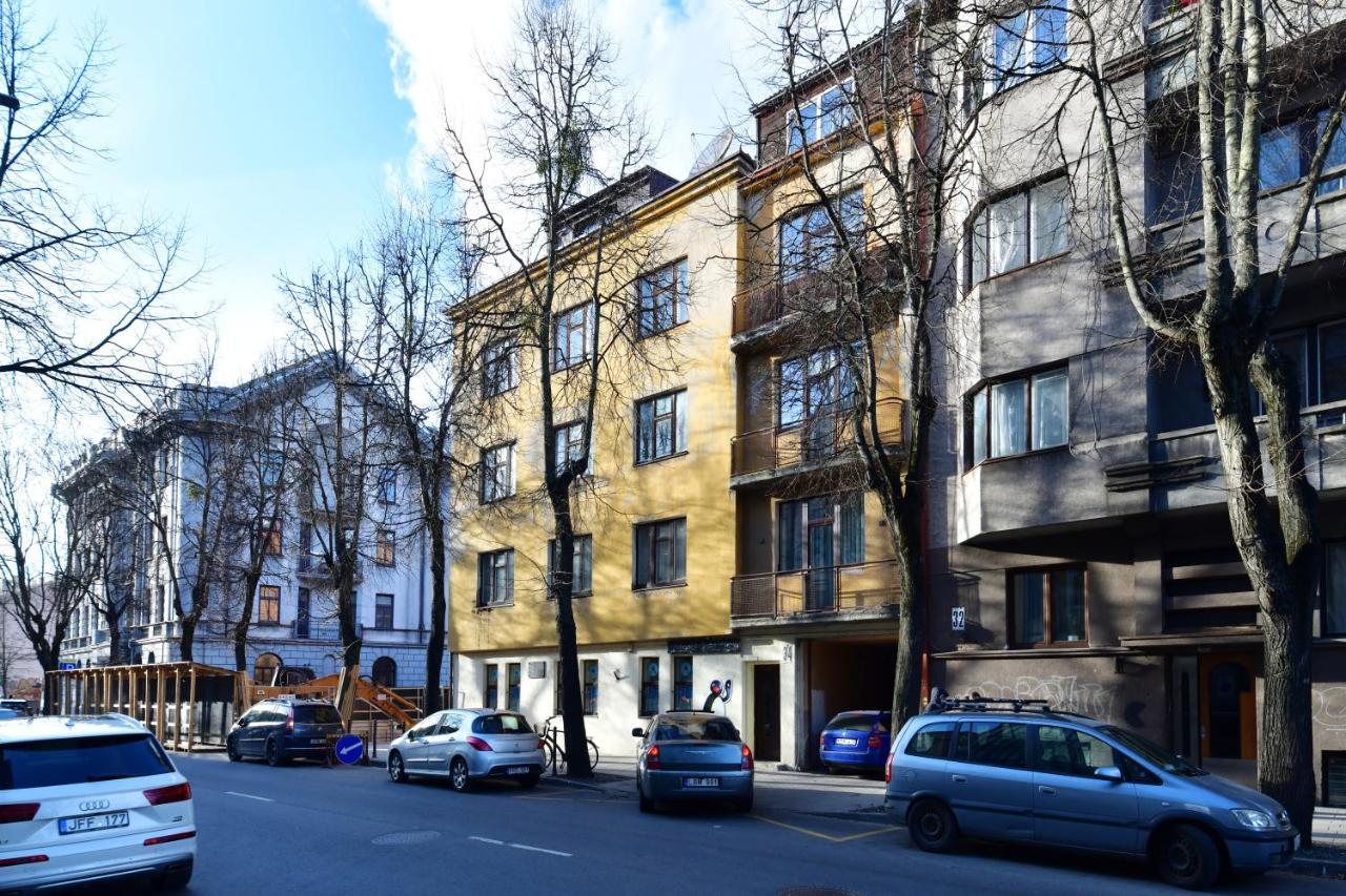 Luxury Central Apartment In Putvinskio Street Kaunas Exterior foto